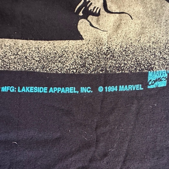 Rare Vintage 1994 Marvel Incredible Hulk T Shirt Dead Stock - Picture 3 of 4
